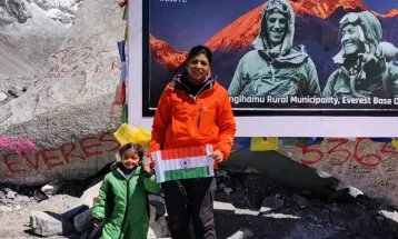 Toddler from Bhopal Becomes Youngest Girl to Complete Everest Base Camp Trek